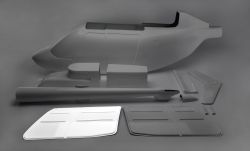 Door set Jet Ranger 1:4, left