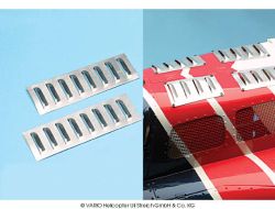 Ventilation slots, 35 x 100 mm