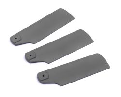 3-blade set 120 mm, grey