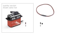 RC system accessories incl. 6 servos