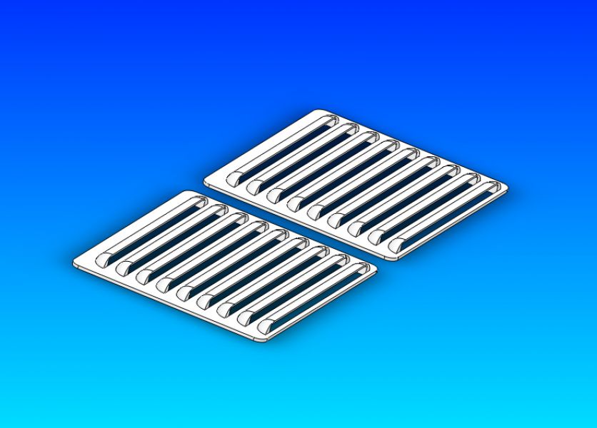 Air inlets x2 1:4