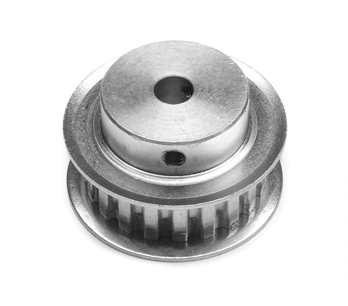 Toothed belt pulley 21-tooth XL for 6 mm shaft