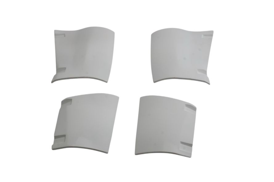 Clamshell doors H145 1:5, le.& ri.