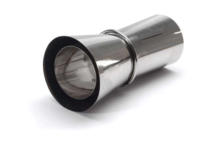 Exhaust, stainless steel - 2nd quality