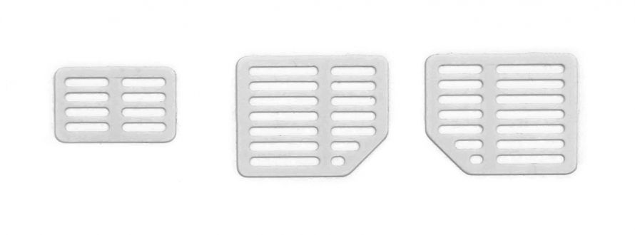 Scale ventilation grilles