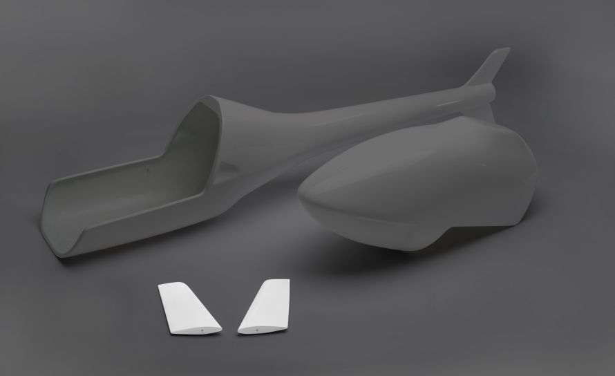 Horizontal stabiliser GRP Flash