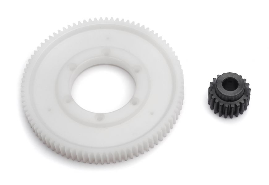 Gear set, 87 : 21 teeth
