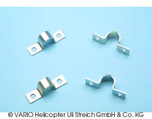 Skid clamp 15 mm, steel