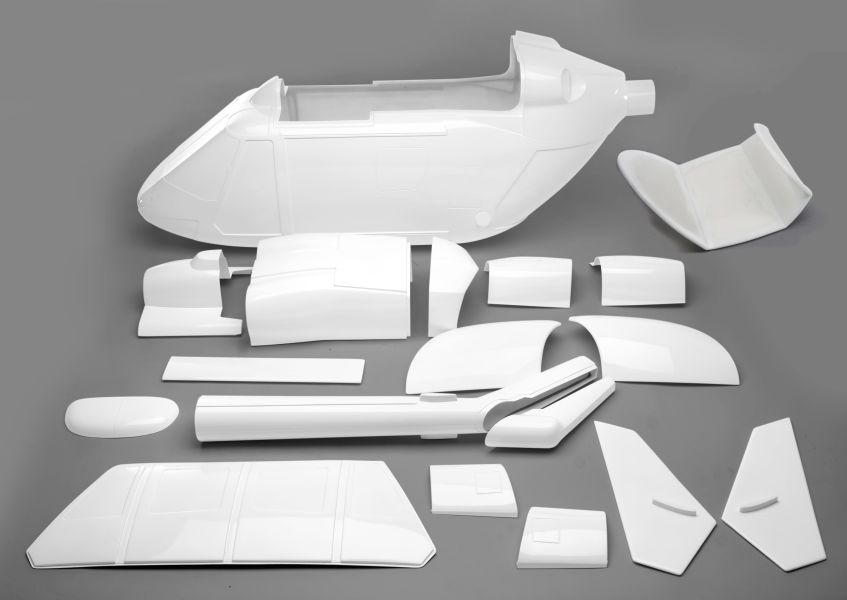 BK 117 fuselage, 21-piece