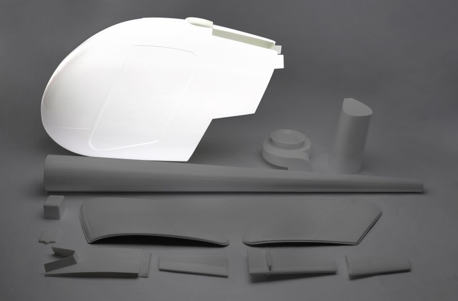 Front fuselage part R22 1:4
