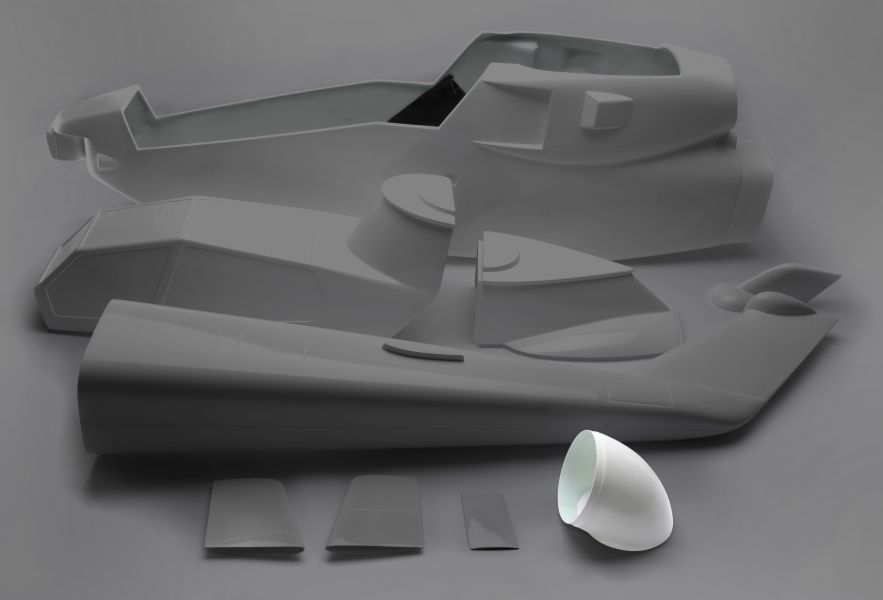 Dummy exhaust Cobra 1:7