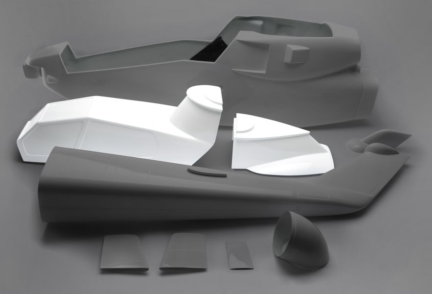Cobra upper cowlings, 2-piece