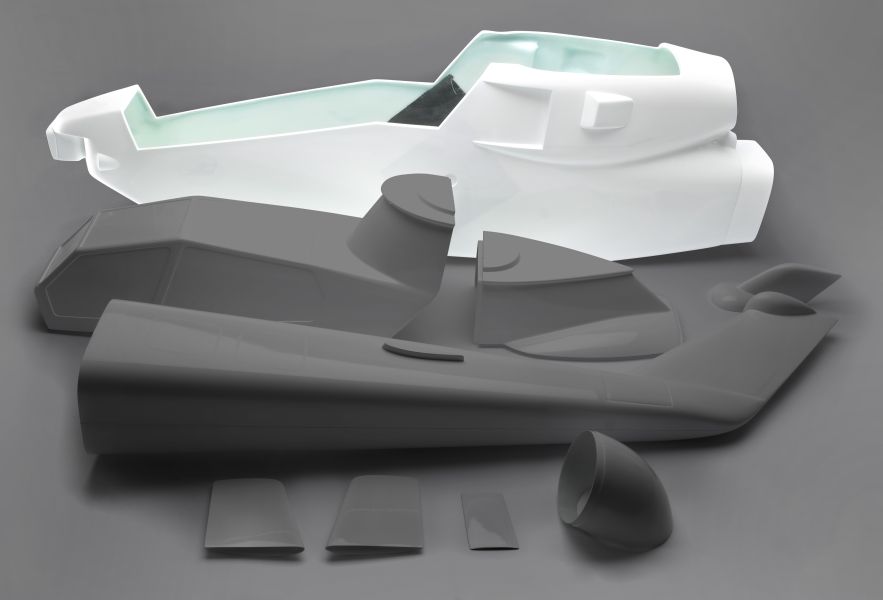 Front fuselage part Cobra 1:7