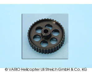 Toothed belt pulley 40-tooth for 8 mm shaft XL