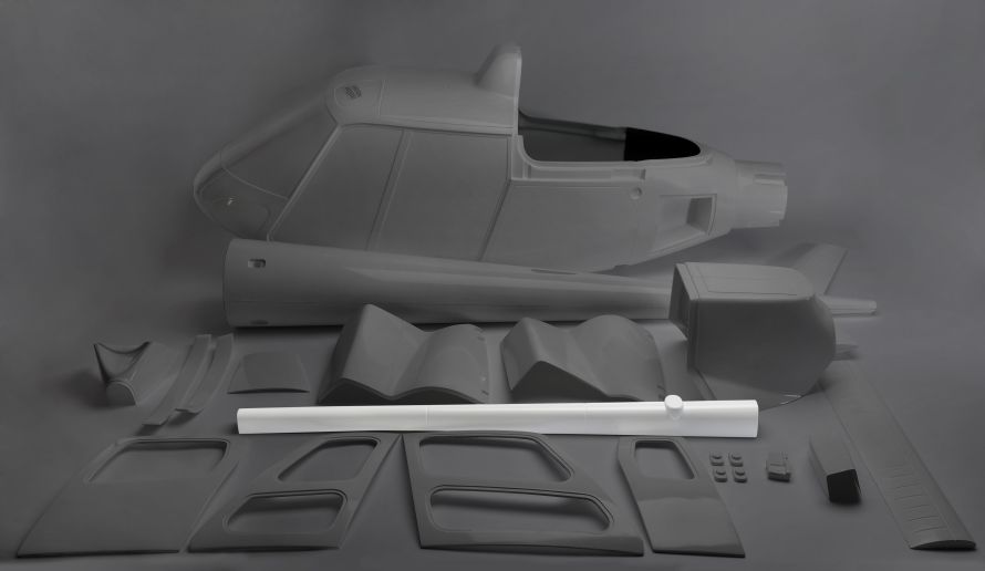 Ecureuil 1:4 tail drive cover
