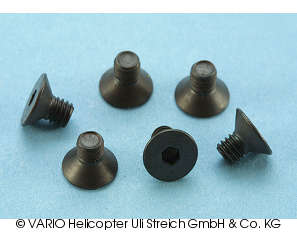 Hexagon socket countersunk flat head screw M 4 x 6