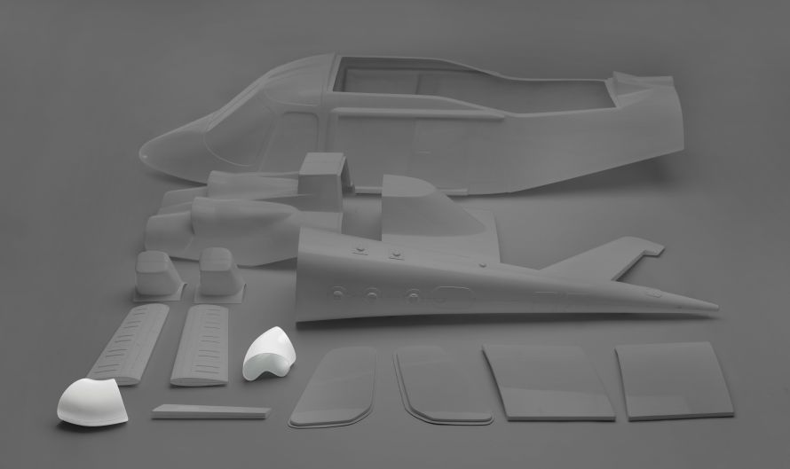 Exhaust pipes, 2pc.