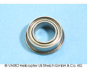 Flanged ballrace 6 x 10 x 3 mm