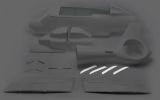 Sliding door guides Dauphin 1:6, 4 pcs.