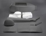Upper cowlings for Bell 412