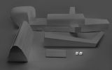 AirCrane 1:10 Tail Shaft Bearing Mount