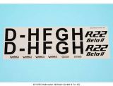 Decal sheet Robinson R22
