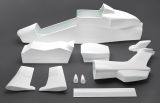 Tiger fuselage, complete 10-piece set