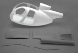 Front fuselage part Hughes 500 D/E 1:6
