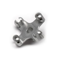 Aluminium 4-bladed control bridge, hole Ø6, for shaft 5mm