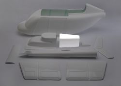 Rear cowling JetRanger 1:7
