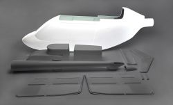 Front fuselage part JetRanger 1:4