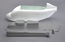 Front fuselage part JetRanger 1:6,5