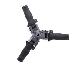 3-blade rotor head for 12 mm, from 20 kg