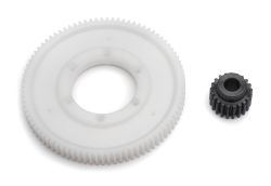 Gear set, 87 : 21 teeth