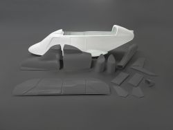 Front fuselage part Bell 430 1:7
