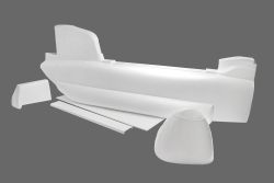 Basic airframe Chinook XL GRP, short nose, 5-part
