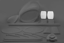 Fuel tanks (2-piece set) for 6032