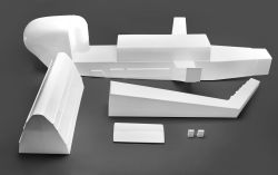 Air-Crane fuselage (6-piece)