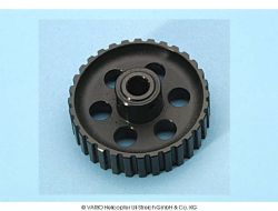 Toothed belt pulley 32-tooth for 8 mm shaft XL