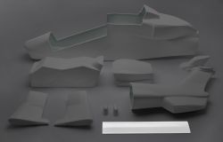 Horizontal stabilzer Tiger 1:8