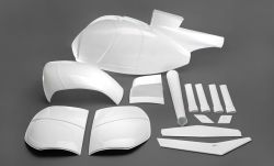 Hughes 500 fuselage, 16-piece