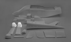Landing gear covers, 2pc.