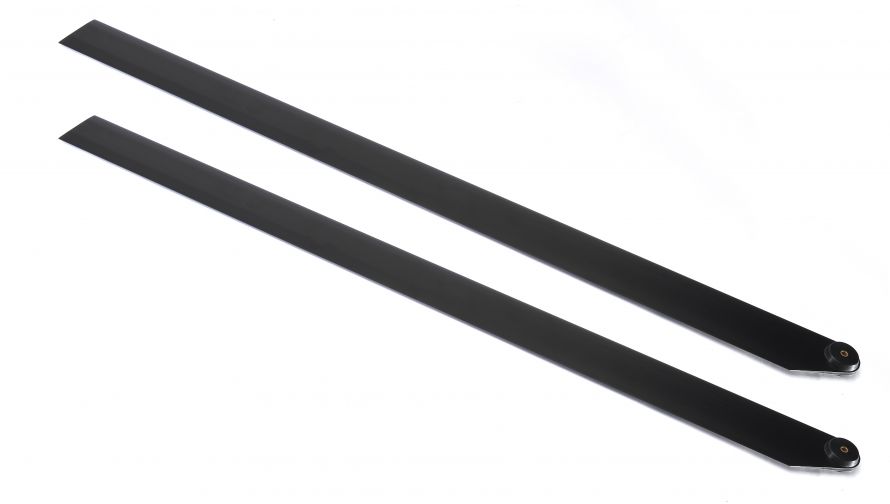 2-blade-set 2500 mm Alu r.h.r.