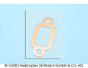 Copper gasket, 34 mm hole spacing
