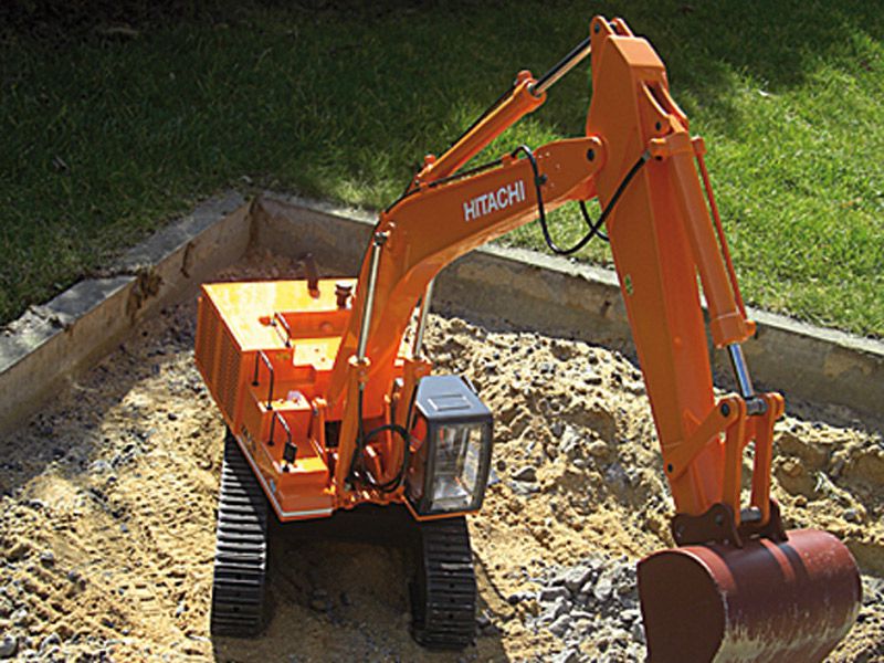 Bagger 1:14, mit Hydraulik, Version Hitachi Zaxis 870