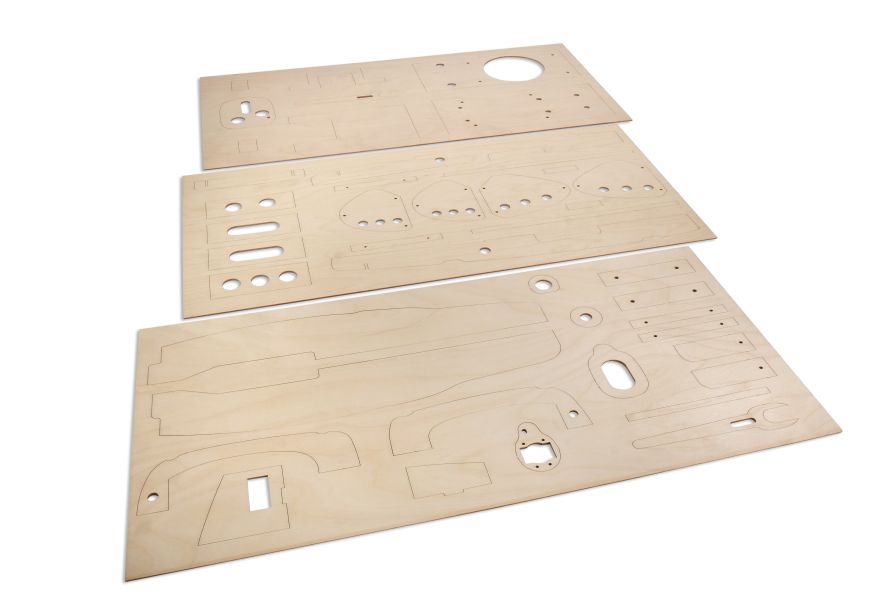 Spantensatz Bell UH/212/412 1:7 X-Treme