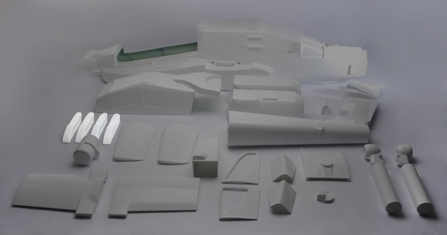 Waffenträger Apache 1:7 4-tlg.