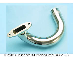 Edelstahlkrümmer 42 mm für Skyfox