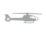 Autoaufkleber EC 120 silber matt