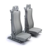 Pilotensitze x2 BO 105 1:6